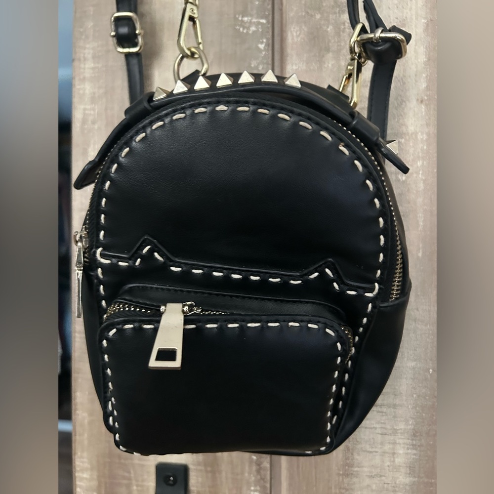 Miss behave mini studded backpack